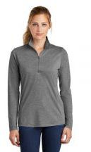 Sport-Tek � Ladies PosiCharge � Tri-Blend Wicking 1/4-Zip Pullover